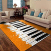 Piano Music Printed Carpet