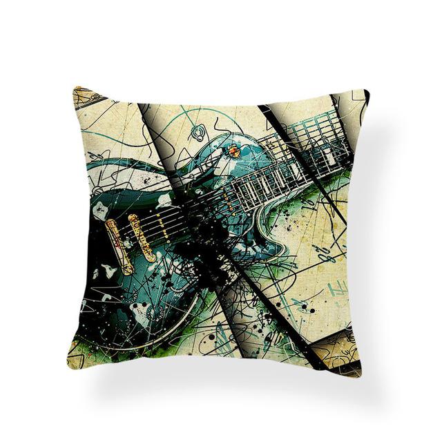Guitar Pillow Case