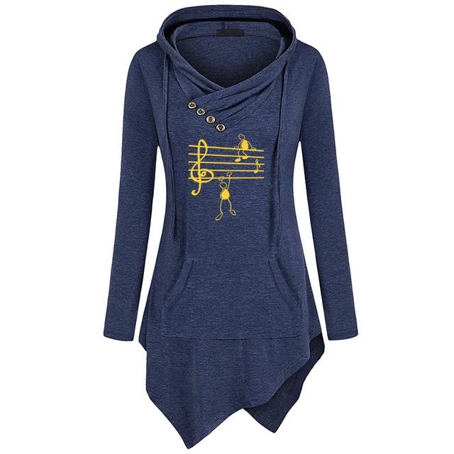 Music Notes Summer Style Hoodie