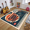 Soft Vintage Music Carpet