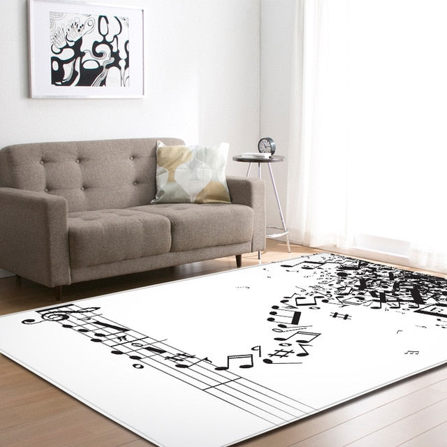 Music Piano Carpet