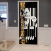 Music Door Stickers