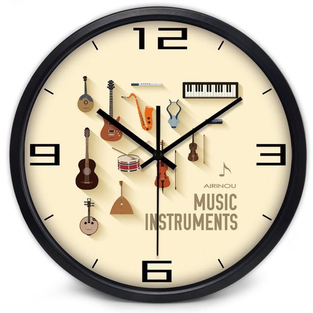 Music Theme Wall Clock