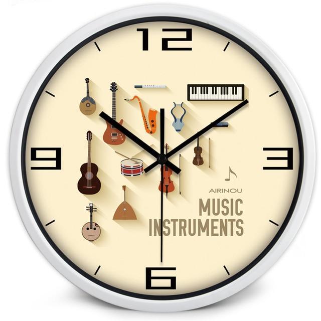 Music Theme Wall Clock