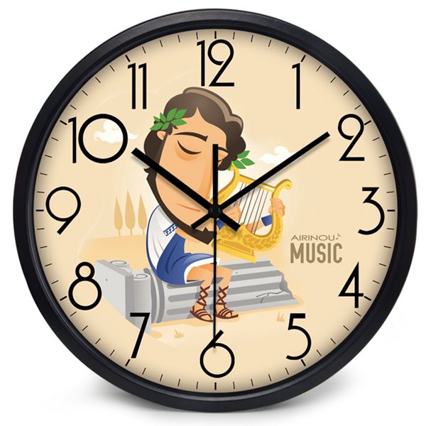 Music Theme Wall Clock
