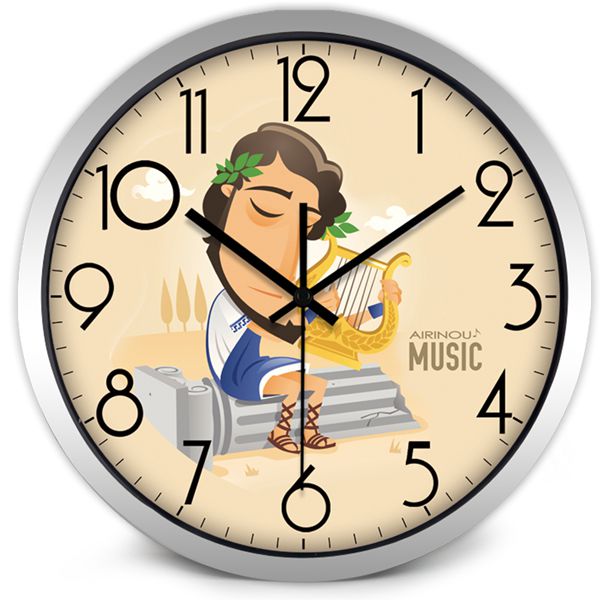 Music Theme Wall Clock
