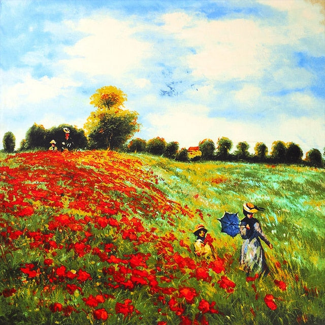 Van Gogh Oil Painting Silk Scarf