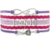 DANCE Ballet Charm Bracelet