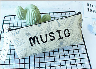 Triangle Music Pencil Bags