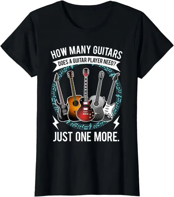 Just One More Guitar T-shirt