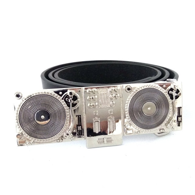 Vintage Silver Disc Belt