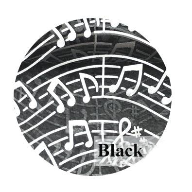 Music Note Gift Wrap Tulle