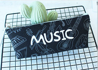 Triangle Music Pencil Bags