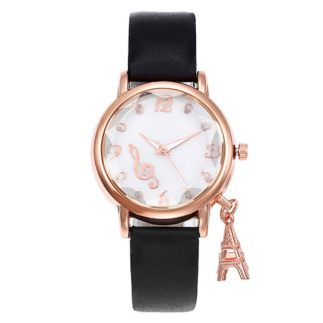Treble Clef Music Lady Watch