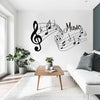 Music Melody Wall Sticker