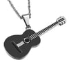 Stainless Steel Guitar Necklace