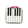 Pink Piano Keys Iridescent Chain Bag