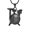 Unique Drum Set Necklace