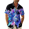 Men's Colorful Music Shirt