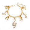 Charming Musical Note Bracelets™ - Gold Note - { shop_name }} - Review
