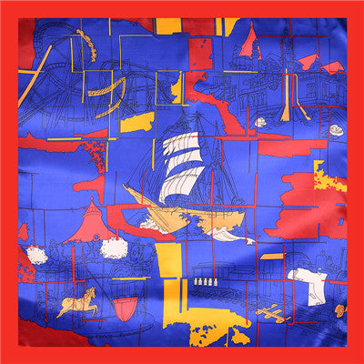 Van Gogh Painting Hair Scarfs