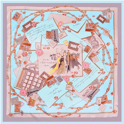 Van Gogh Painting Hair Scarfs