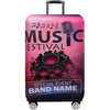 ROCK Music Guitar Print Luggage Cover