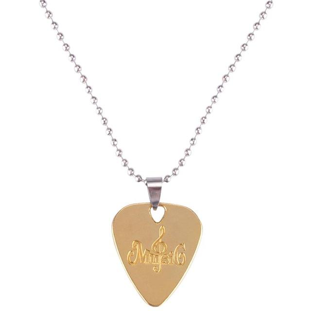 Music Note Zinc Alloy  Necklace