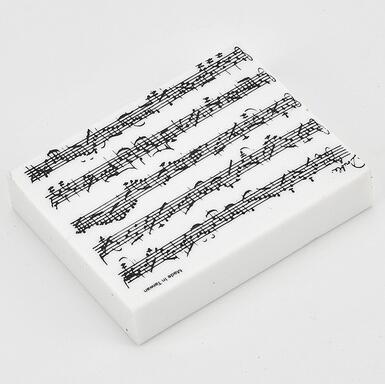 Music Mini Rubber Eraser