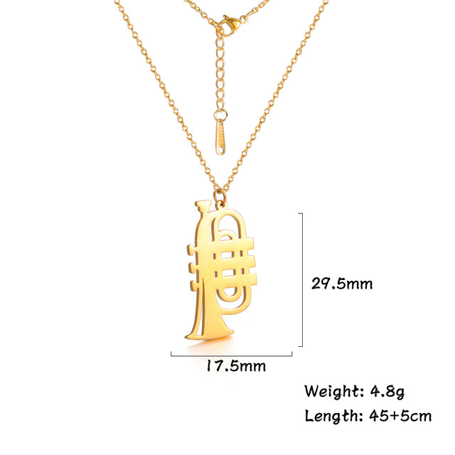 Music Instrument Necklace