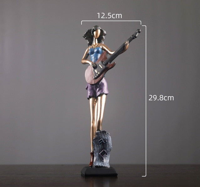 Retro Music Band Home Decoration