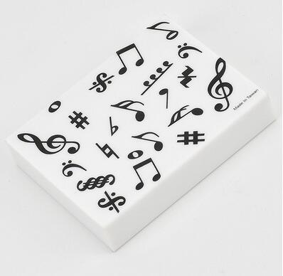 Music Mini Rubber Eraser