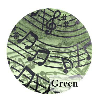 Music Note Gift Wrap Tulle