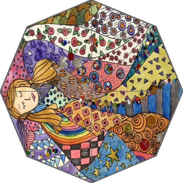 Gustav Klimt Umbrella