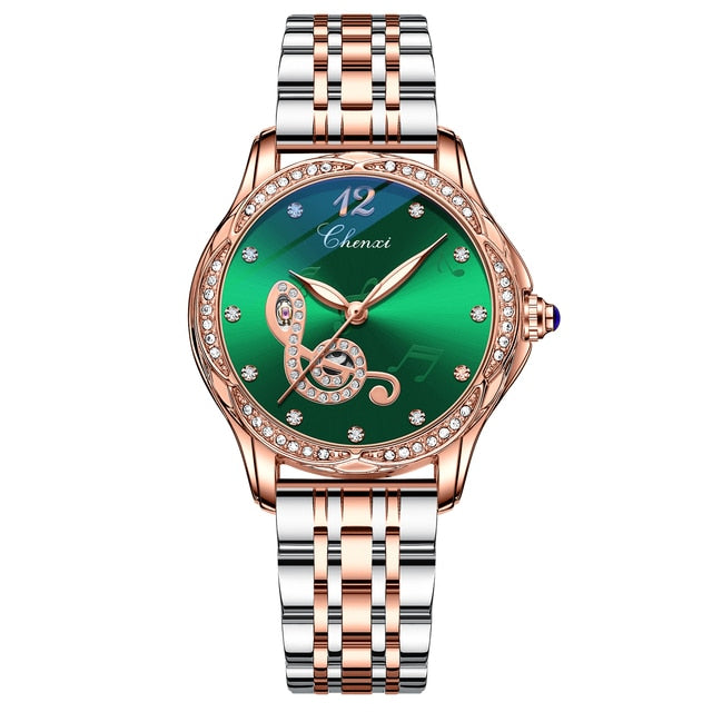 Treble Clef Music Mechanical Watch