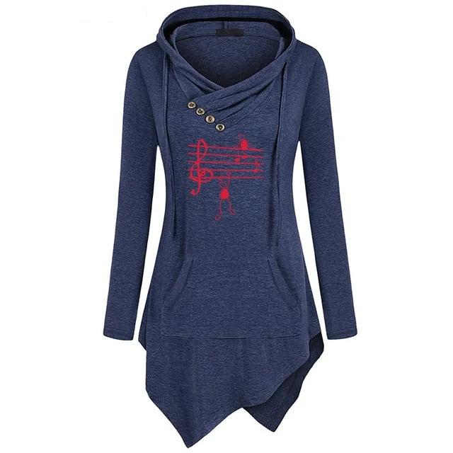 Music Notes Summer Style Hoodie