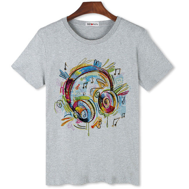Graffiti Artwork Music Tee