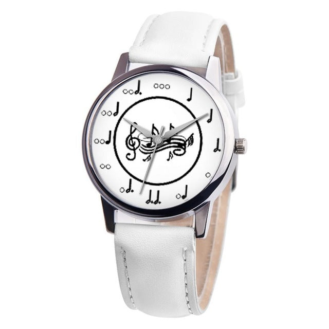 Musical Note Quartz Watch
