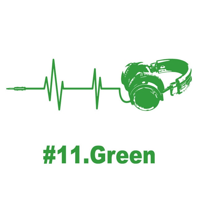 Headphone Wall Stickers