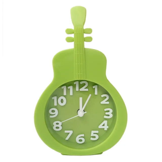 Funny Guitar Shape Mini Alarm Clock
