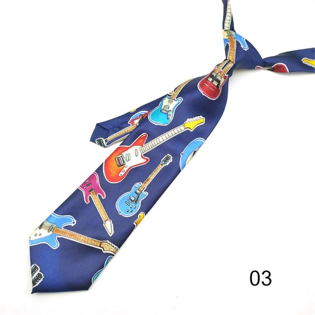Free - Musical Instrument Necktie