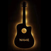 Personalised Music Instruments LED Wood Light