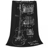 Electric Guitar Structure Blanket