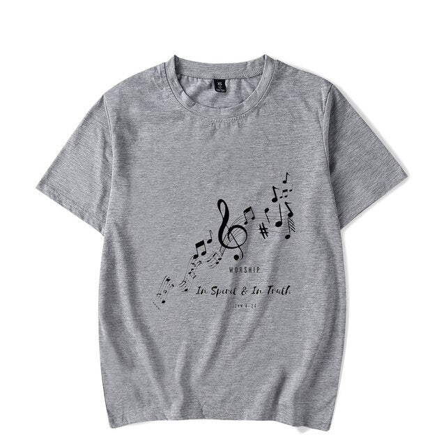 Music Note Luminous T-Shirt