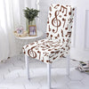 Stylish Music Note Pattern Chair Cover