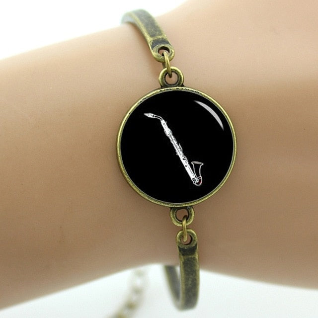 Vintage Music Instruments Bracelet
