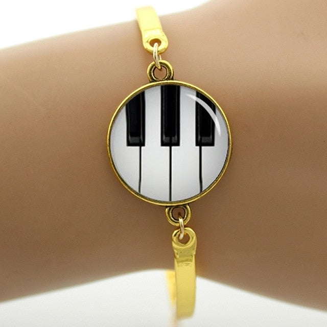Vintage Music Instruments Bracelet
