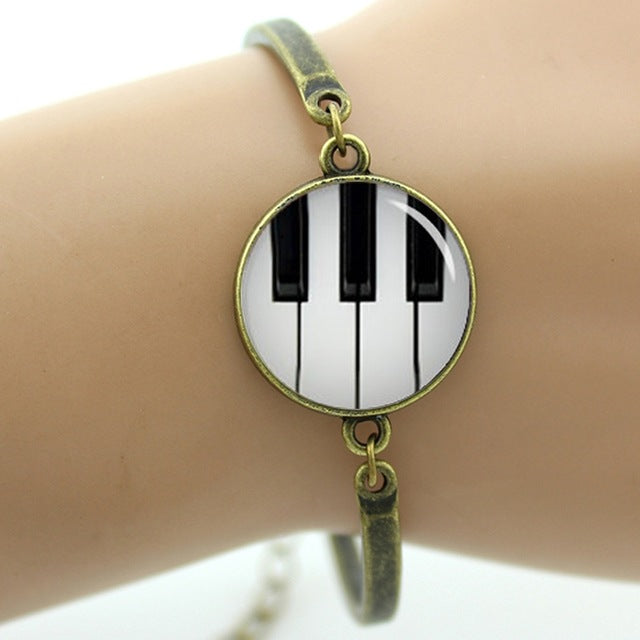 Vintage Music Instruments Bracelet