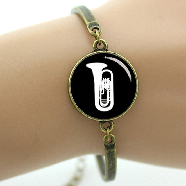 Vintage Music Instruments Bracelet