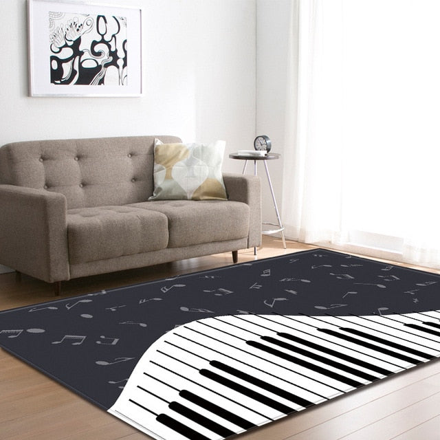 Music Piano Carpet